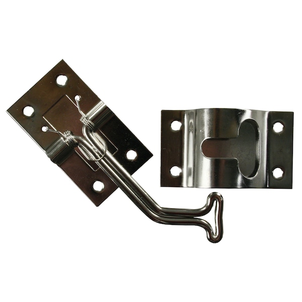 Jr Products JR Products 11765 T-Style Door Holder - Stainless Steel, 45 Degree 11765 - main